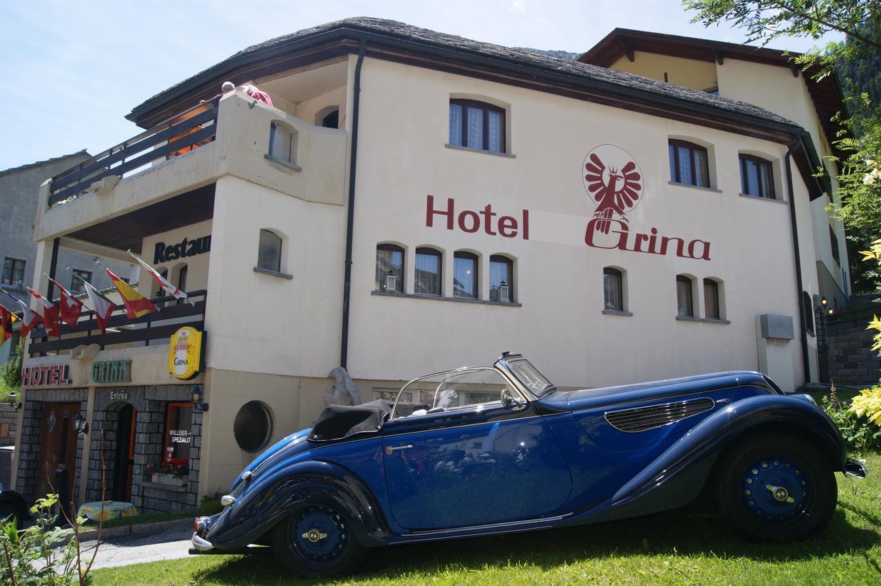 Hotel-Restaurant Grina Simplon Bagian luar foto